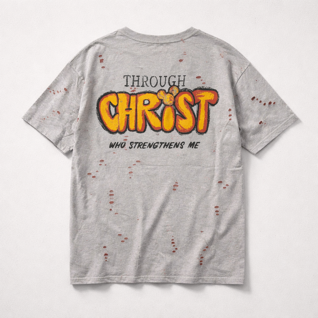 Tricou oversize Mickey & Friends – gri