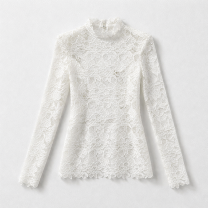 Rochie albă din broderie
