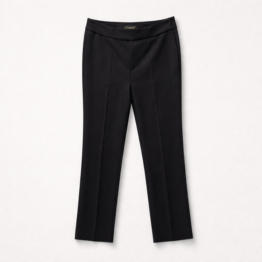 Costum negru elegant damă cu sacou și pantalon